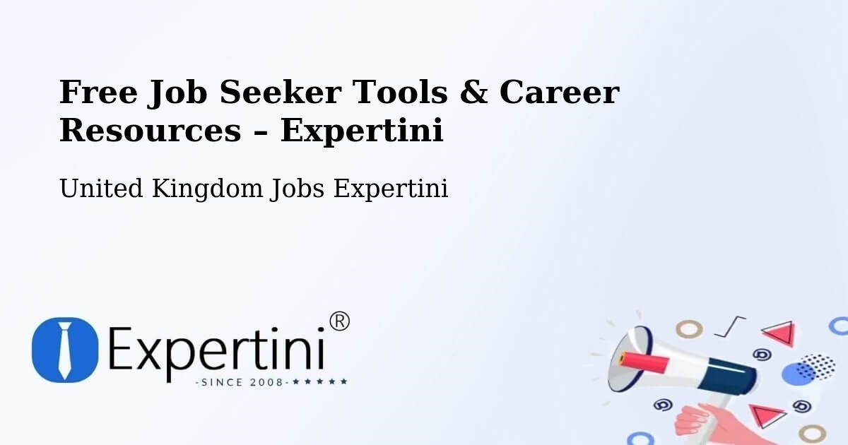 Free Job Seeker Tools & Career Resources – Basildon - Basildon, United Kingdom Jobs Expertini