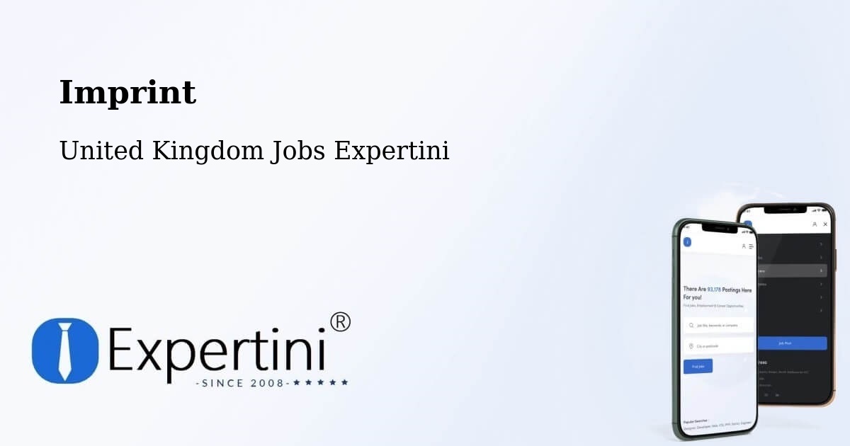 Imprint – Basildon - United Kingdom Jobs Expertini